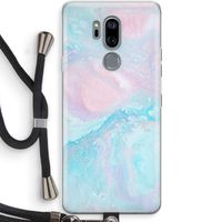 Fantasie pastel: LG G7 Thinq Transparant Hoesje met koord