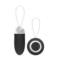 Ethan - Rechargeable Remote Control Vibrating Egg - Black Ethan - Rechargeable Remote Control Vibrating Egg - Black