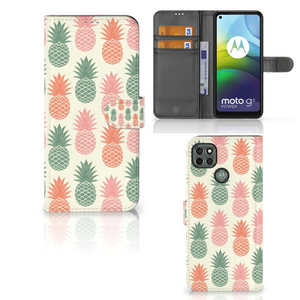 Motorola Moto G9 Power Book Cover Ananas