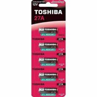 Oplaadbare Batterijen Toshiba 27A 12 V (5 Stuks)