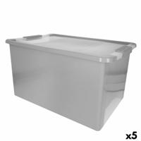 Opbergbak Curver Grijs Plastic 40 L 55 x 28 x 35 cm (5 Stuks)