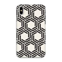 Geometrisch patroon: iPhone XS Tough Case