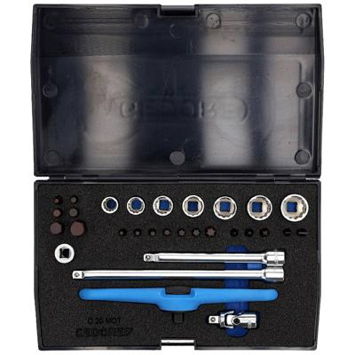 Gedore D 20 MOT 2190281 Boordgereedschapsset Metrisch 1/4 (6.3 mm) 30-delig