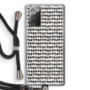 Crazy shapes: Samsung Galaxy Note 20 / Note 20 5G Transparant Hoesje met koord