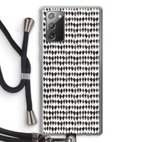 Crazy shapes: Samsung Galaxy Note 20 / Note 20 5G Transparant Hoesje met koord