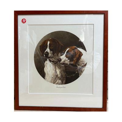 Schilderij met Lijst glas Honden