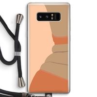Bikini: Samsung Galaxy Note 8 Transparant Hoesje met koord