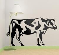 Muursticker illustratie koe