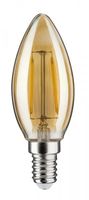 Paulmann 28524 LED-lamp E14 Kaars 2 W = 16.2 W Goud (Ø x h) 35 mm x 97 mm 1 stuk(s) - thumbnail