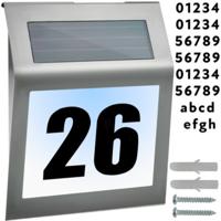 Solar Huisnummer met Verlichting