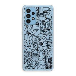 Vexx Black City : Samsung Galaxy A52 Transparant Hoesje