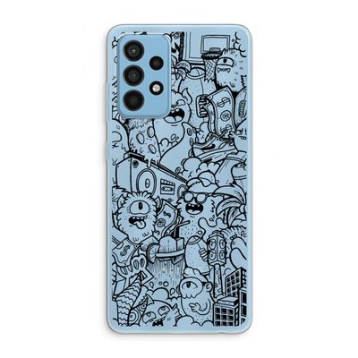 Vexx Black City : Samsung Galaxy A52 Transparant Hoesje