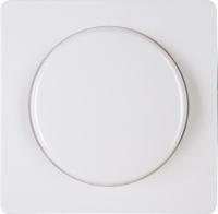 Enzo Kopp hk05 arctic wit afdekplaat + knop dimmer - 4621430
