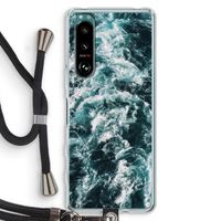 Zee golf: Sony Xperia 5 III Transparant Hoesje met koord