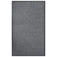 VidaXL Deurmat 90x150 cm grijs