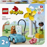 LEGO DUPLO 10985 Windmolen en elektrische auto - thumbnail