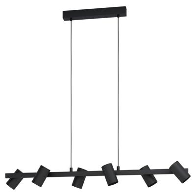 Eglo Eetkamer hanglampGatuela 1 6-lichts zwart - 99464