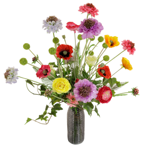 Kunstbloemen boeket Femke