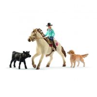 Farm World - Western rijden Speelfiguur Farm World - Western rijden Speelfiguur
