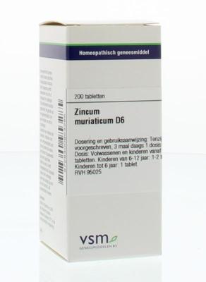 VSM Zincum muriaticum D6 200 Tabletten