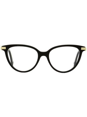 Lanvin lunettes de vue Tea Cup à monture papillon - Noir