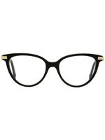 Lanvin lunettes de vue Tea Cup à monture papillon - Noir