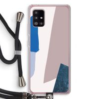 Lapis: Samsung Galaxy A51 5G Transparant Hoesje met koord Lapis: Samsung Galaxy A51 5G Transparant Hoesje met koord