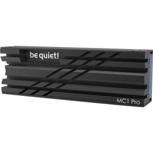 be quiet! MC1 PRO SSD (solid-state drive) Koelplaat/radiatoren Zwart 1 stuk(s)