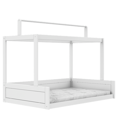 Lifetime Montessoribed 120X200 met dakconstructie
