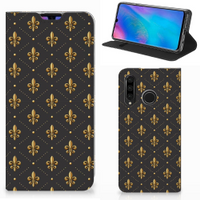 Huawei P30 Lite New Edition Hoesje met Magneet Franse Lelie - thumbnail