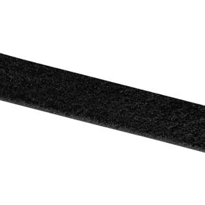 VELCRO® E00102533013025 Klittenband Om vast te plakken Lusdeel (l x b) 25000 mm x 25 mm Zwart 25 m