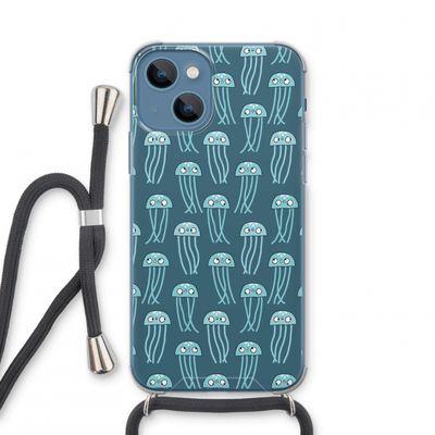 Kwallie: iPhone 13 mini Transparant Hoesje met koord
