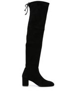 Stuart Weitzman bottines Yulianaland 60 mm à nouer - Noir