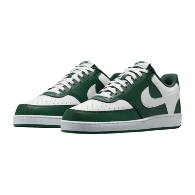 Nike Court Vision Low Sneakers Heren Groen/Wit - Maat 40 - Kleur: WitGroen | Soccerfanshop
