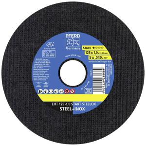 PFERD EHT 125-1,0 START STEELOX 69120939 Doorslijpschijfset 125 mm 25 stuk(s) RVS, Staal