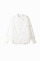 Shirt zonnebloemen - WHITE - XL