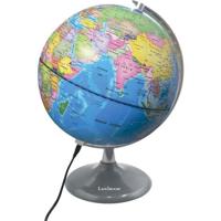 LEXIBOOK - Lichtgevende dag- en nachtglobe - Earth globe overdag en verlicht met de kaart van de sterrenbeelden (Engels)