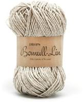 Drops Bomull-Lin Uni Colour 03 Light-beige