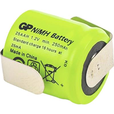GP GP Ni-MH Industrial 250 AAH 1A1P-C1 Oplaadbare AA batterij (penlite) NiMH 1.2 V 250 mAh 1 stuk(s)