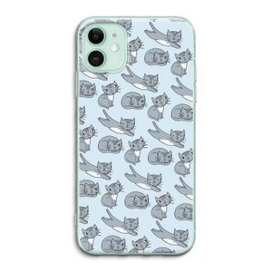 Poezen: iPhone 11 Transparant Hoesje
