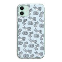 Poezen: iPhone 11 Transparant Hoesje