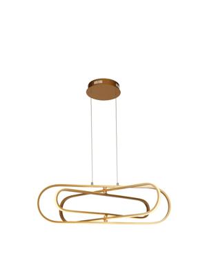 Hanglamp Clip Pendant - Gold Metal