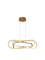 Hanglamp Clip Pendant - Gold Metal