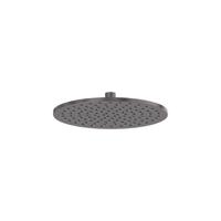 Hoofddouche MAY Medium 25 cm met Antikalk Nozzles Geborsteld Carbon Black PVD