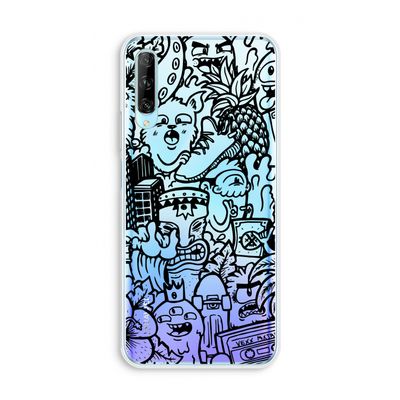 Vexx Black Mixtape: Huawei P Smart Pro Transparant Hoesje