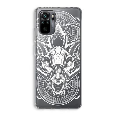 Oh Deer: Xiaomi Redmi Note 10 Pro Transparant Hoesje