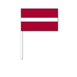 Zwaaivlaggetjes Letland   -