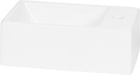 Saqu Inspire Fontein 1 kraangat Rechts 30,5x18x11 cm Wit