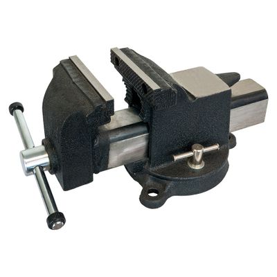 Airpress Bankschroef Staal 5" [125mm] - 70002