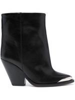 ISABEL MARANT bottes en cuir 95 mm - Noir